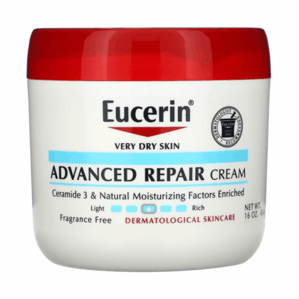 Eucerin Advanced Repair Cream - 454g كريم يوسيرين المتقدم لإصلاح البشرة الجافة - 454 غرام