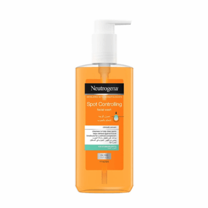 Neutrogena Spot Controlling Daily Face Wash - 200ml نيتروجينا غسول يومي لحب الشباب بخلاصة الجريب فروت – 200 مل