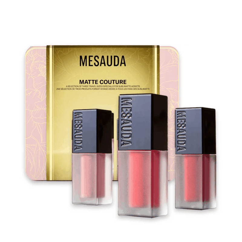 Mesauda Milano Matte Couture Kit – ميساودا ميلانو طقم روج مات كوتشور – 3 قطع