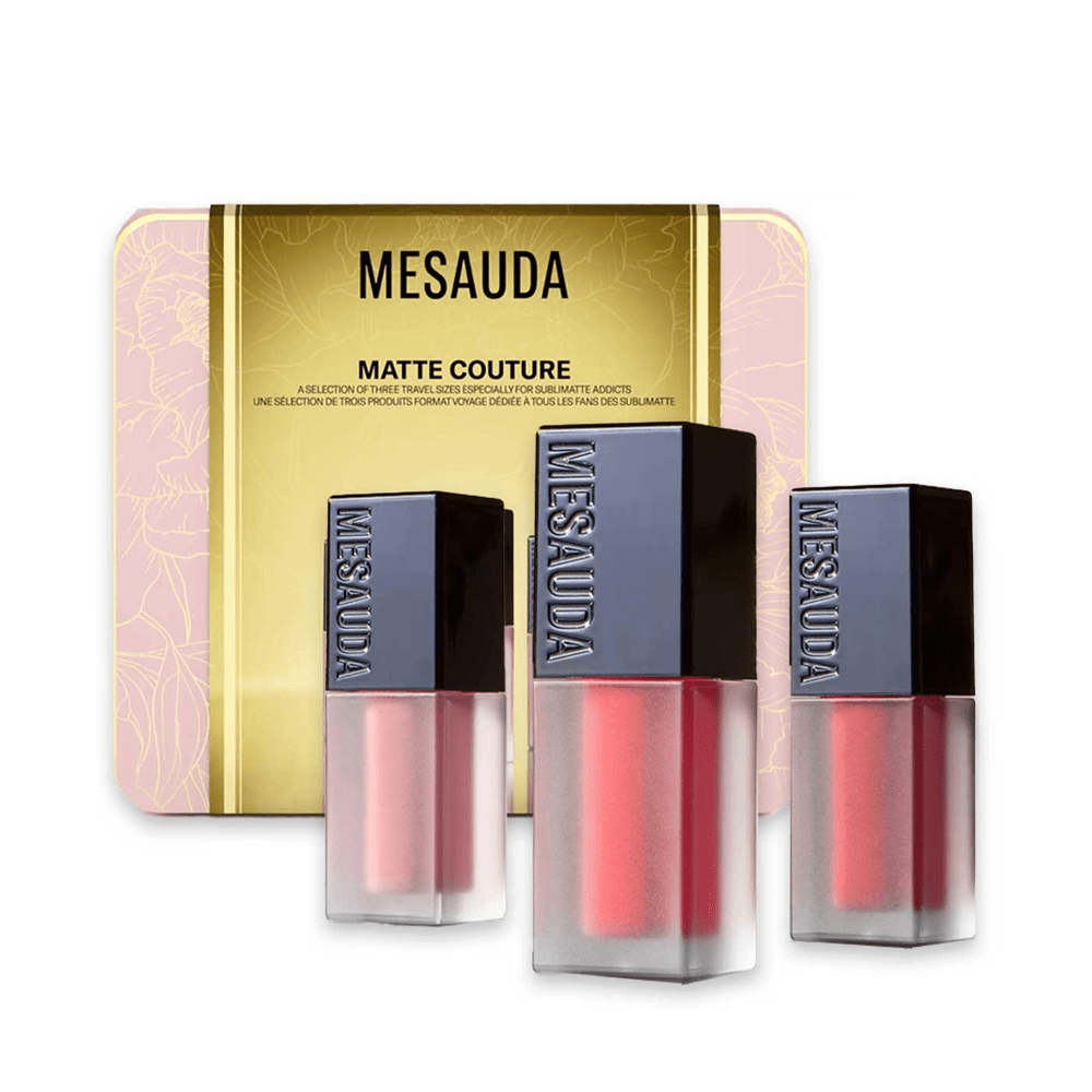 Mesauda Milano Matte Couture Kit – ميساودا ميلانو طقم روج مات كوتشور – 3 قطع