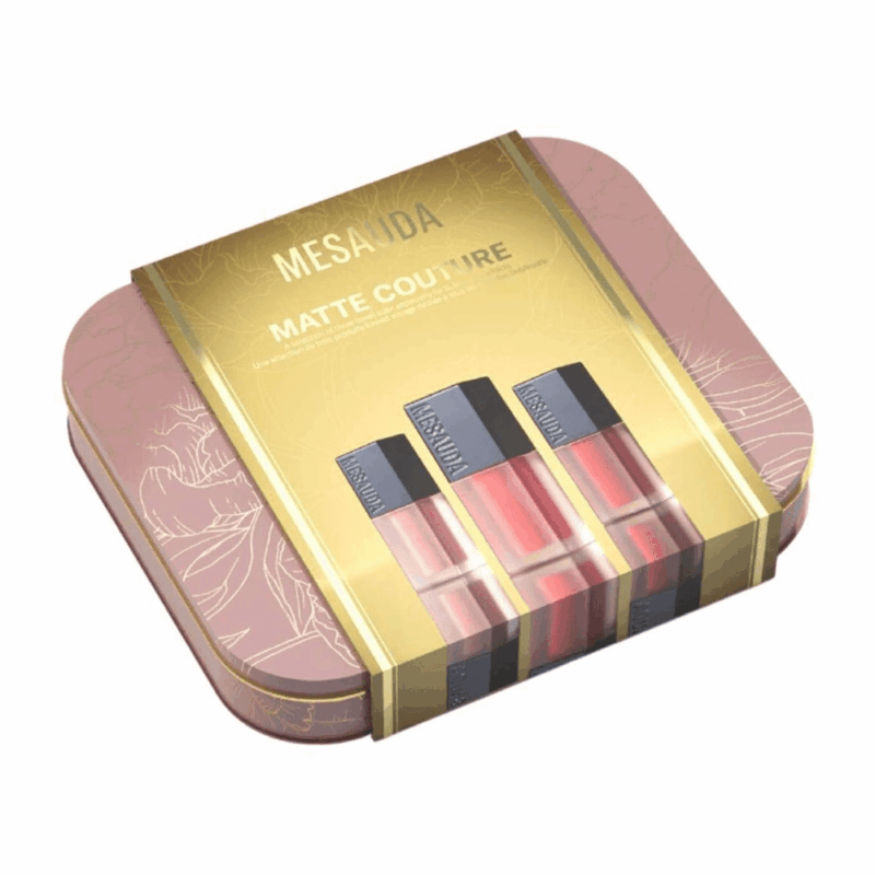 Mesauda Milano Matte Couture Kit – ميساودا ميلانو طقم روج مات كوتشور – 3 قطع - Image 4