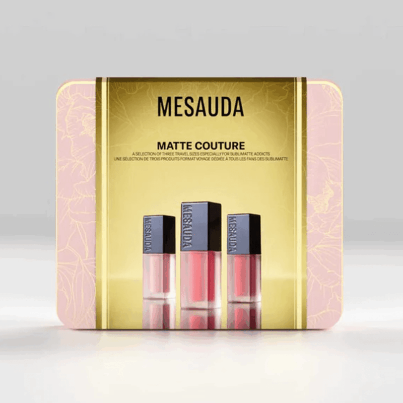 Mesauda Milano Matte Couture Kit – ميساودا ميلانو طقم روج مات كوتشور – 3 قطع - Image 3