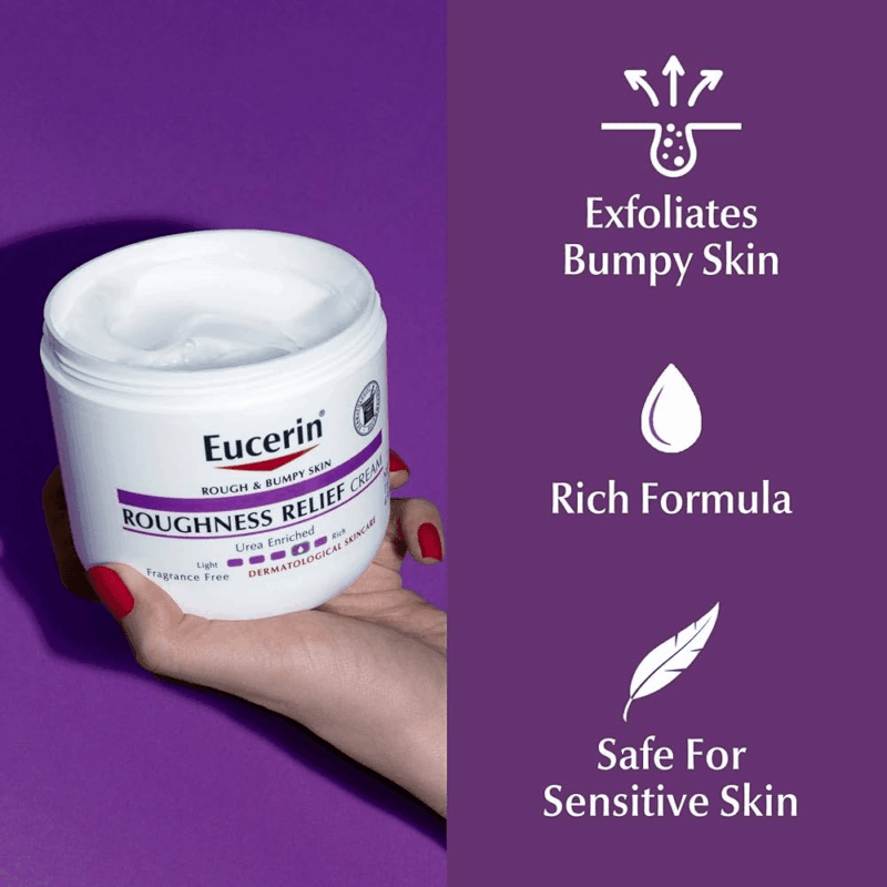 Eucerin Roughness Relief Cream - 454g كريم يوسيرين لعلاج خشونة البشرة - 454 جم