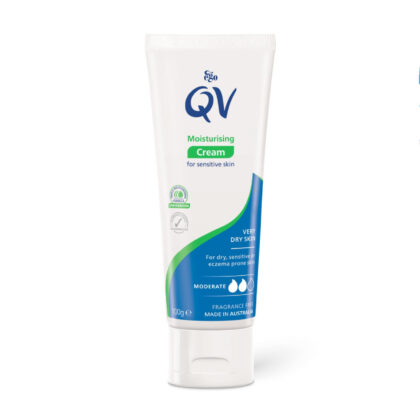 كيو في كريم مرطب للبشرة الحساسة QV Cream Moisturiser for Sensitive Skin