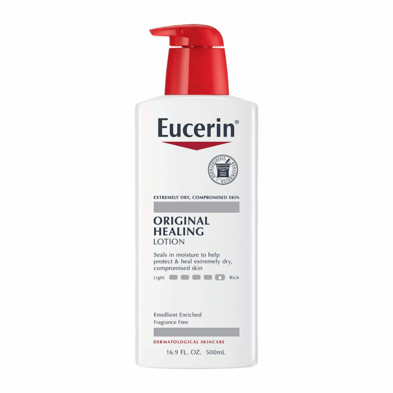 Eucerin Original Healing Lotion - 500ml لوشن يوسيرين الأصلي للبشرة الجافة جداً خالي من العطور - 500 مل
