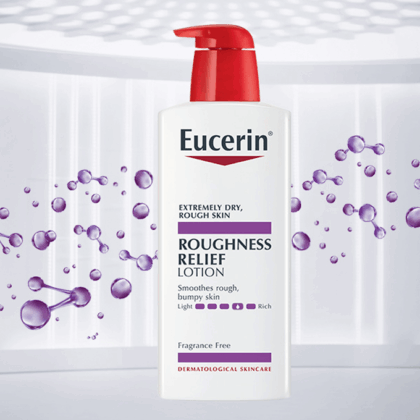 Eucerin Roughness Relief Lotion - 500ml لوشن يوسيرين لتخفيف خشونة البشرة - 500 مل