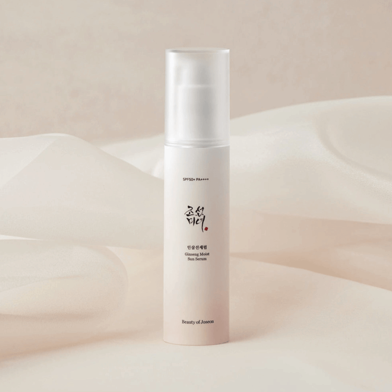 Beauty of Joseon Ginseng Moist Sun Serum SPF 50+ PA++++ -سيروم الجينسنغ المرطب الواقي من الشمس من بيوتي أوف جوسون – بعامل حماية +50 – 50 مل