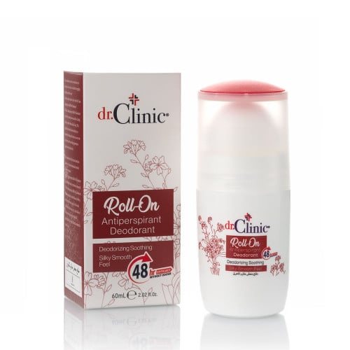 دكتور كلينك مزيل عرق رول أون الأحمر Dr.Clinic Deodorant Roll-On Red