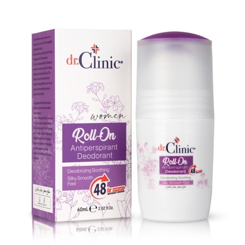 دكتور كلينك مزيل عرق رول أون البنفسجي Dr.Clinic Deodorant Roll-On Purple