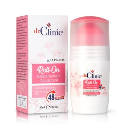 دكتور كلينك مزيل عرق رول أون الوردي Dr.Clinic Deodorant Roll-On Pink