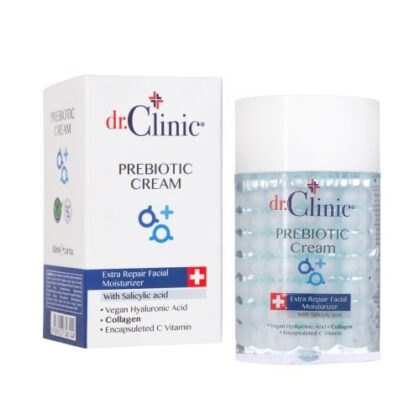 دكتور كلينك كريم بريبيوتيك مرمم ومرطب للبشرة بالسالسليك أسيد Dr.Clinic Prebiotic Extra Repair Moisturizer with Salicylic Acid
