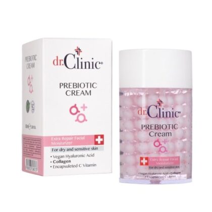 دكتور كلينك كريم بريبايوتيك مرمم ومرطب للبشرة الجافة والحساسة Dr.Clinic Prebiotic Extra Repair Moisturiser for Dry and Sensitive Skin