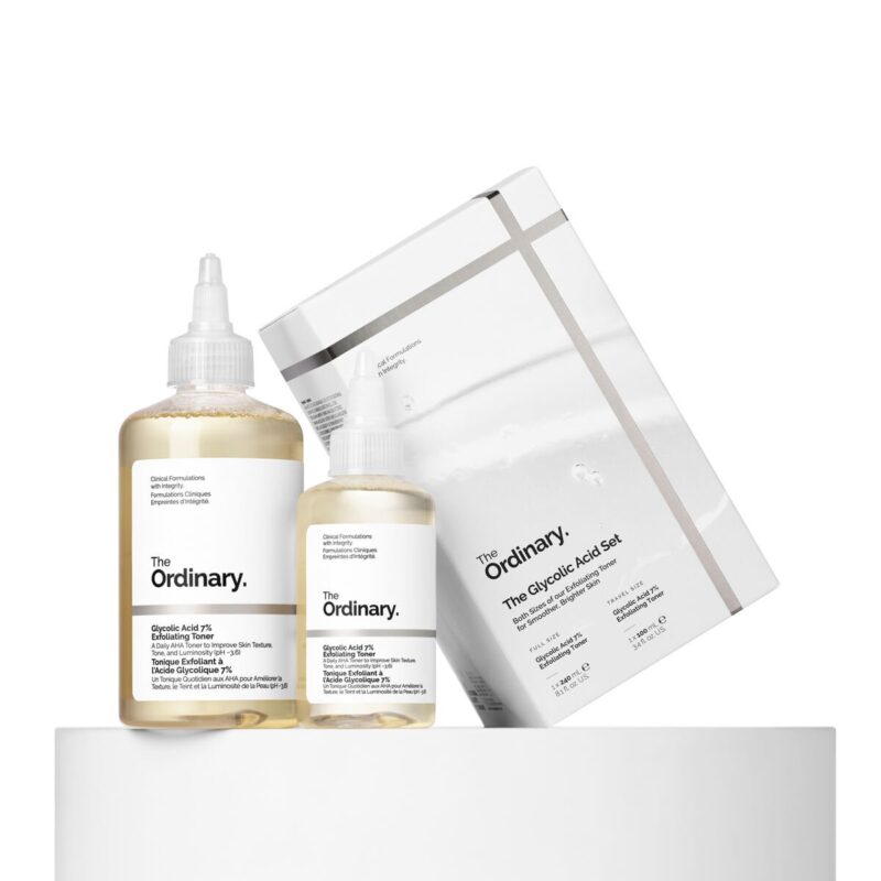 The Ordinary Glycolic Acid Set ذا أورديناري مجموعة حمض الجليكوليك