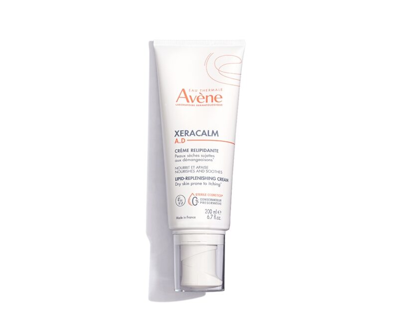 أفين سيكالفيت+ كريم مرمم وواقي للبشرة الجافة والحساسة 200 مل Avène XeraCalm A.D Lipid-Replenishing Cream 200ml