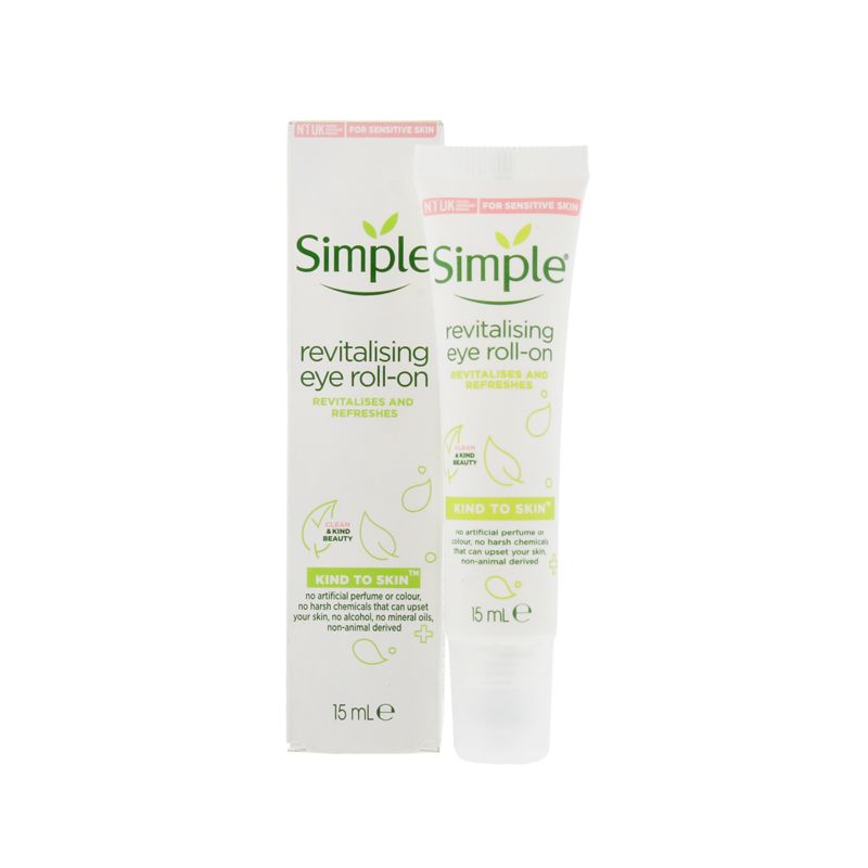 Simple Kind to Eyes Revitalising Eye Roll-on – سمبل رول أون مرطب للعيون – 15 مل