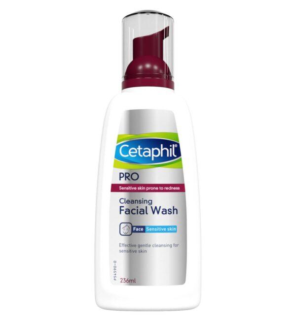 Cetaphil Pro Cleansing Facial Wash for Sensitive Skin – 236mlسيتافيل غسول للوجه للبشرة الحساسة – 236 مل