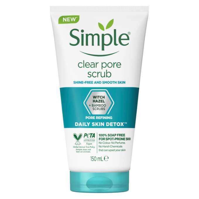Simple Clear Pore Scrub – سمبل مقشر لطيف لتنقية المسام – 150 مل