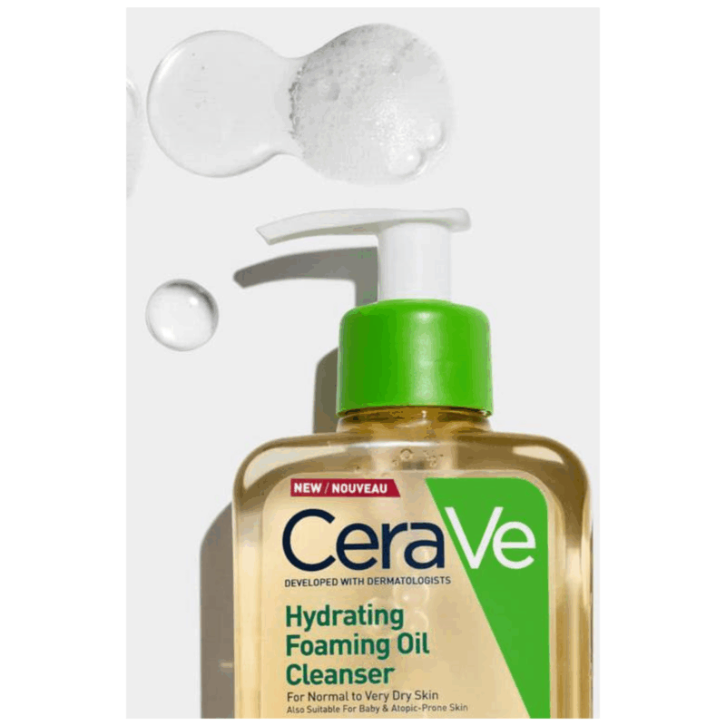 CeraVe Hydrating Oil Face Cleanser - 473ml سيرافي غسول الوجه الزيتي للبشرة الجافة - 473 مل