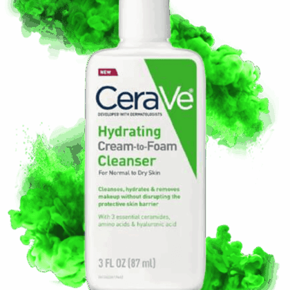 CeraVe Hydrating Cream to Foam Cleanser - 87ml سيرافي غسول كريمي رغوي - 87 مل