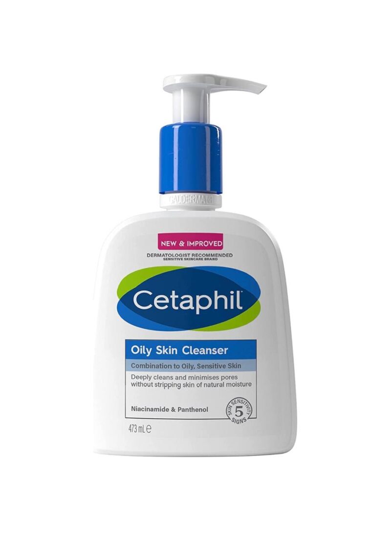 Cetaphil Oily Skin Cleanser – 473ml سيتافيل غسول للبشرة الدهنية – 473 مل