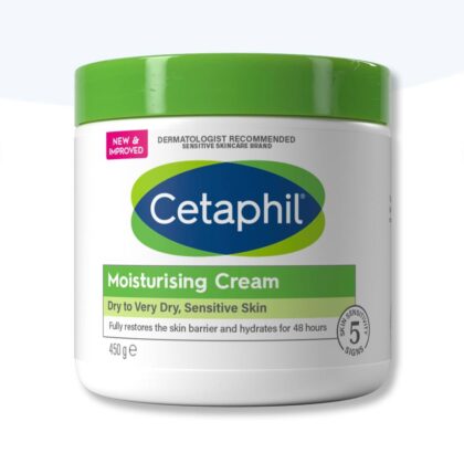 Cetaphil Moisturising Cream – 450g سيتافيل كريم مرطب للبشرة – 450 مل