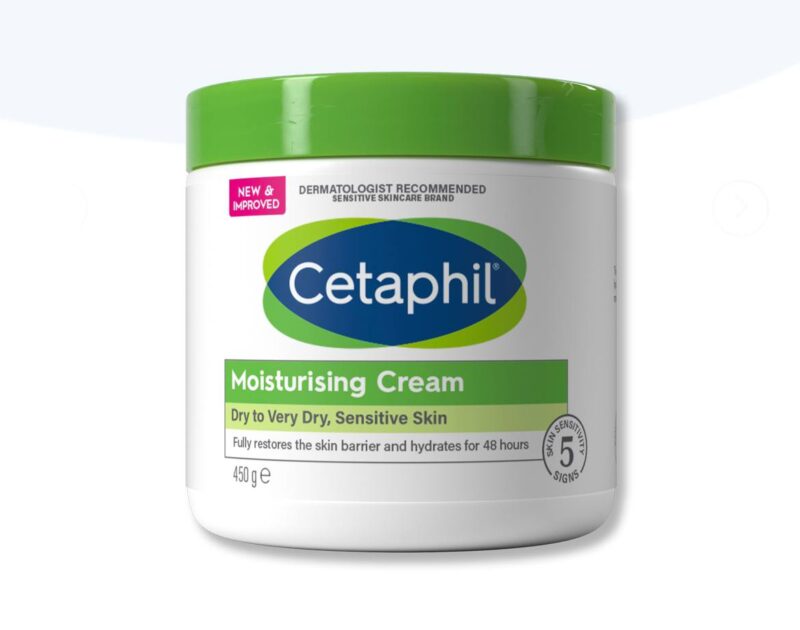 Cetaphil Moisturising Cream – 450g سيتافيل كريم مرطب للبشرة – 450 مل