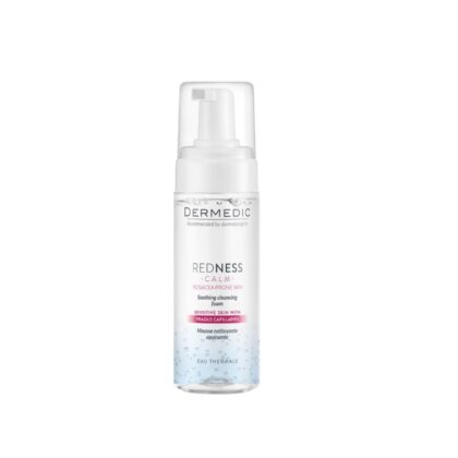 DERMEDIC Redness Calm Foaming Cleanser - 170ml ديرمديك غسول رغوي مهدئ للبشرة المعرضة للاحمرار والوردية - 170 مل