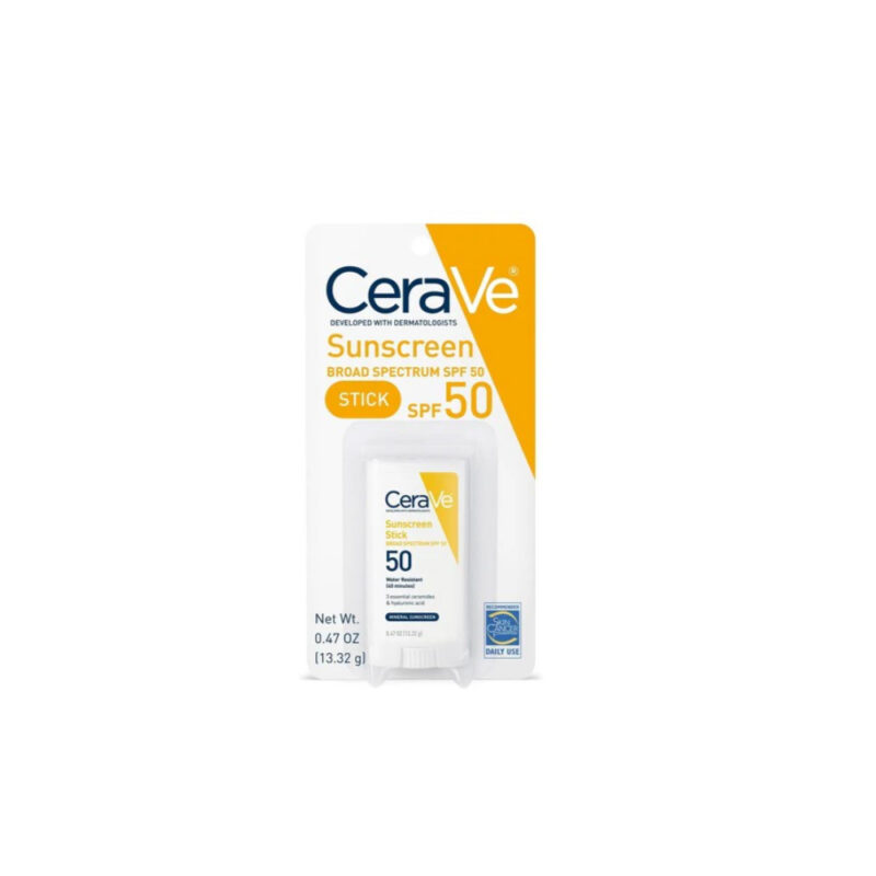 CeraVe Sunscreen SPF 50 Stick - 13.32g سيرافي واقي شمسي بعامل حماية 50 على شكل عصا - 13.32 غرام