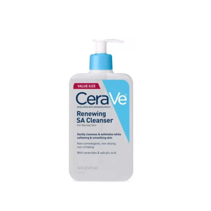 CeraVe Renewing SA Cleanser - 473 ml سيرافي غسول ساليسيليك أسيد - 473 مل